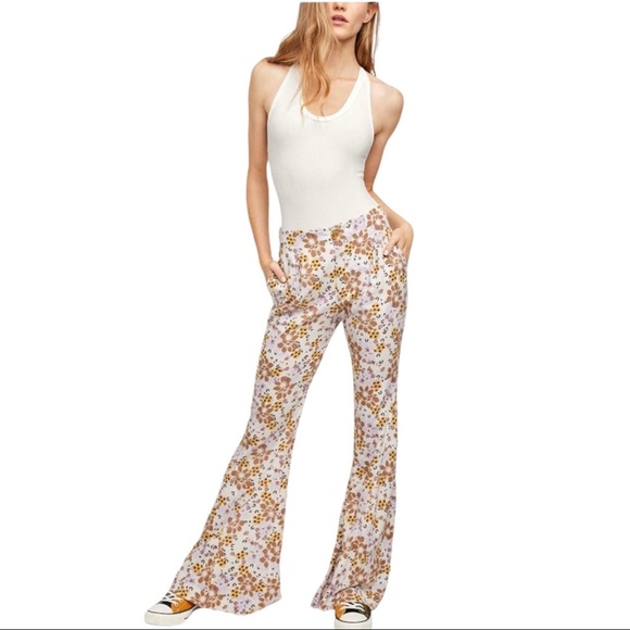 Free People Pants - Free PEOPLE Can’t Take My Eyes Off You Flare Pants New Size XS
